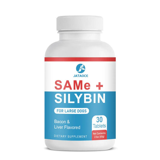 Same and Silybin for Dogs - S-Adenosyl-L-Methionine Same for Dogs Liver Supplements for Dogs Hepatic Supplement for Liver & Brain Dog Liver Support (Same+Silybin) All Dogs (Under 120 lbs)
