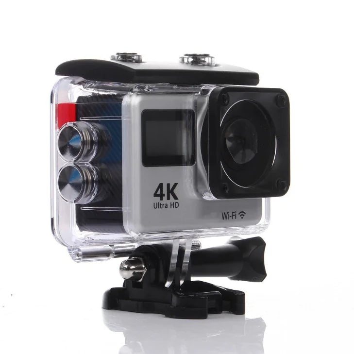 4K Dual-Screen Action Camera with WiFi Functionality