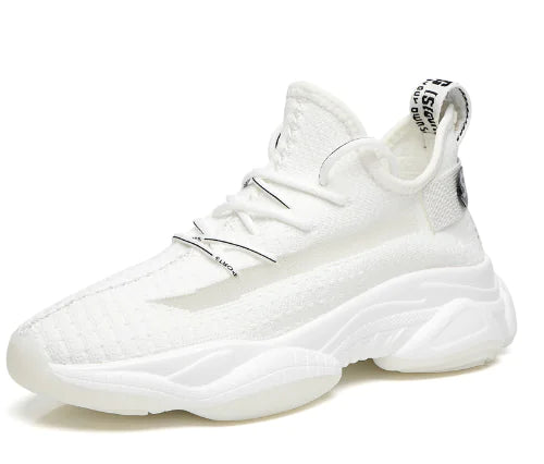 Summer Men's Breathable Flyknit Casual Sports Shoes