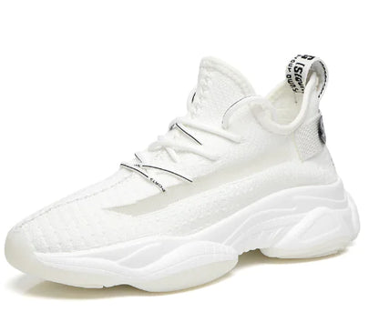 Summer Men's Breathable Flyknit Casual Sports Shoes