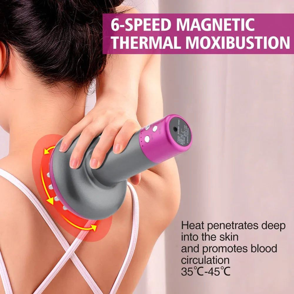 Heat Therapy Guasha Massager EMS