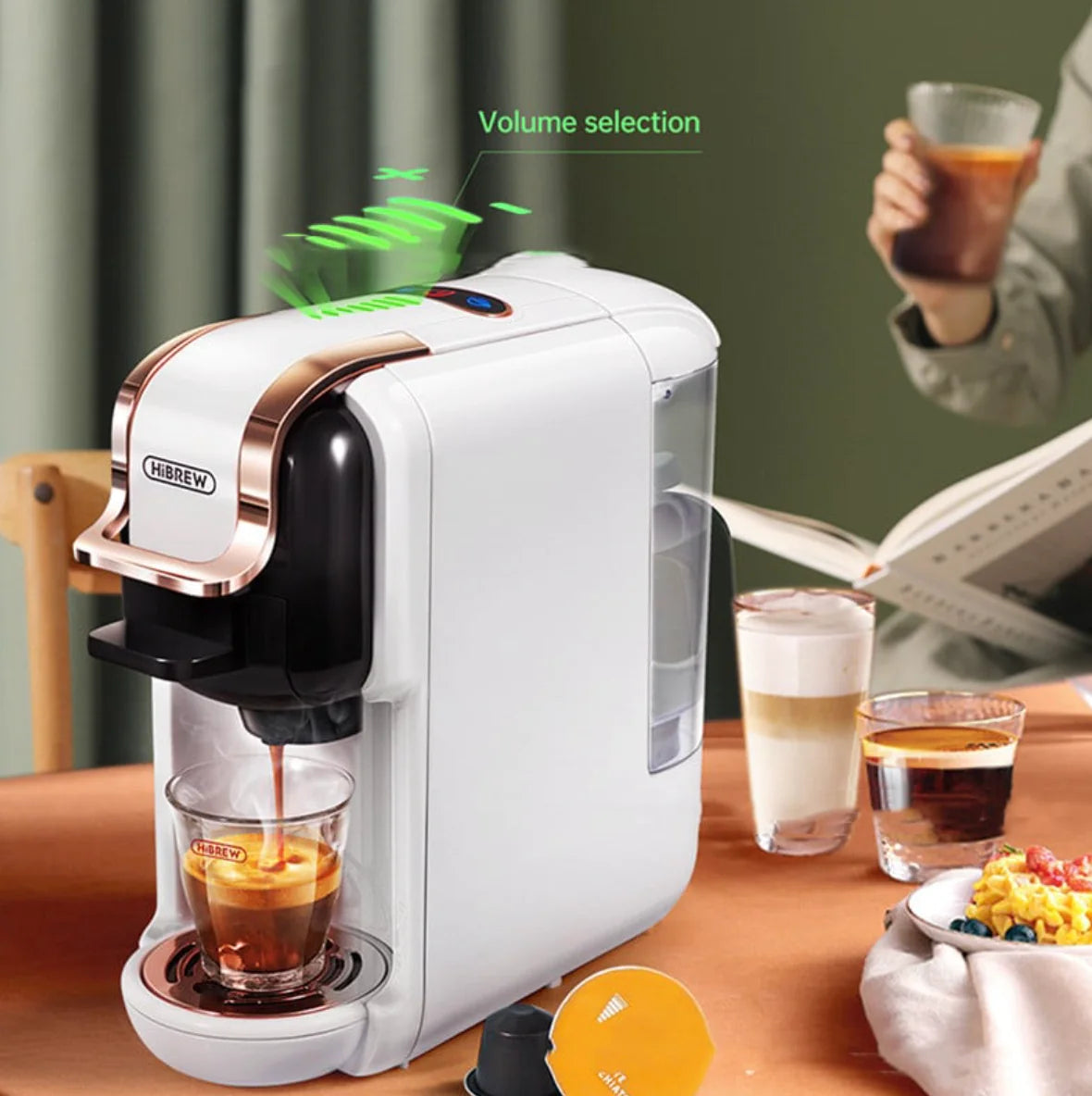 Espressomapselkaffeemaschine