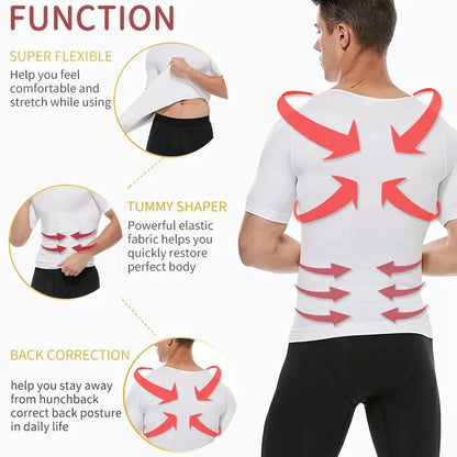 Belly Control Shapewear Underwear Vest - Walter - Mall