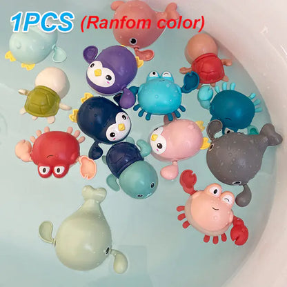 Dinosaur Bath Toys with Automatic Water Spray & Light