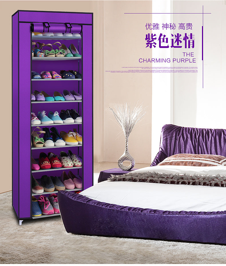 10 Layer 9 Grid Shoe Storage Closet