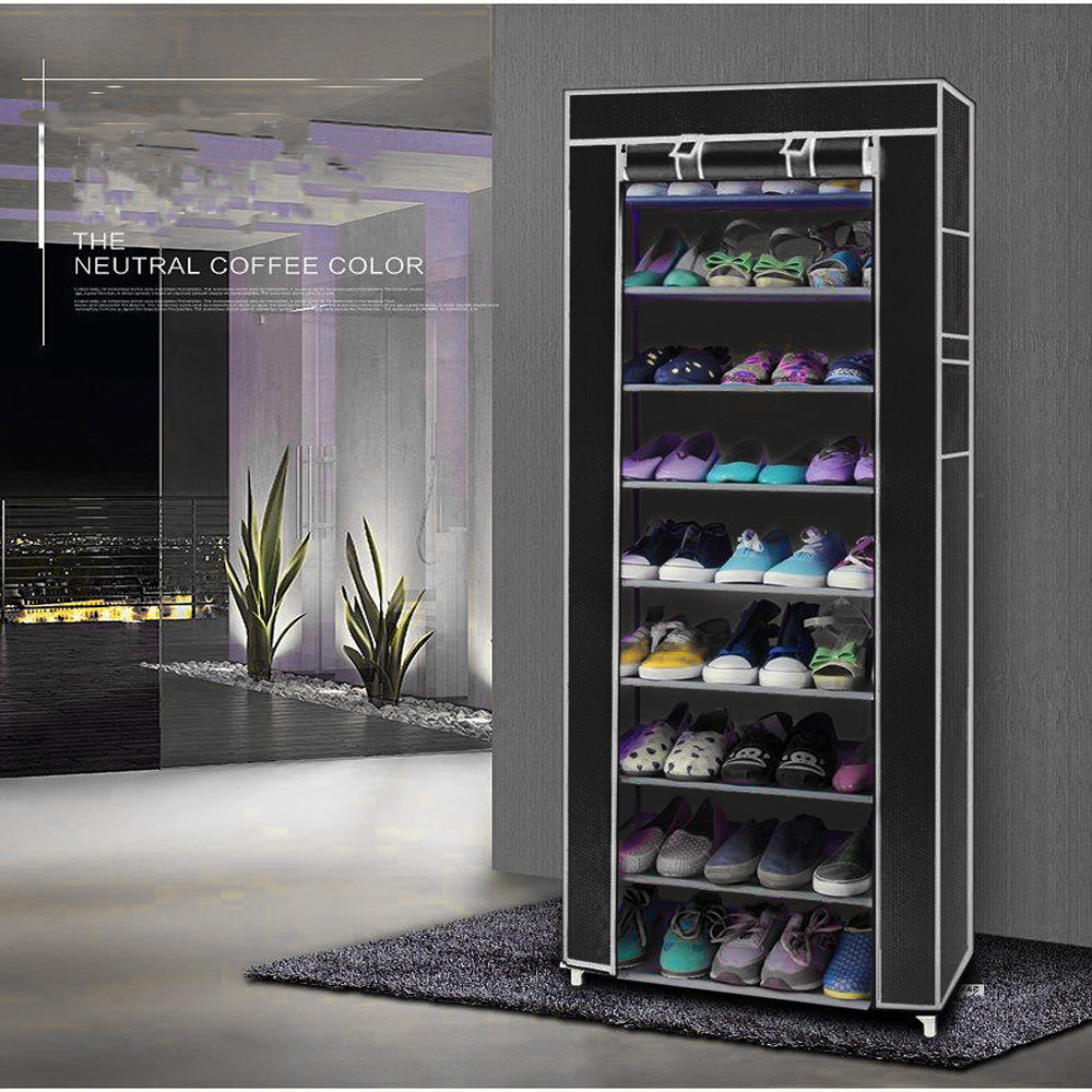 10 Layer 9 Grid Shoe Storage Closet
