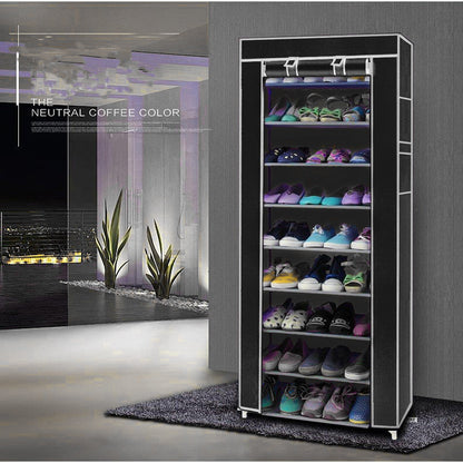 10 Layer 9 Grid Shoe Storage Closet