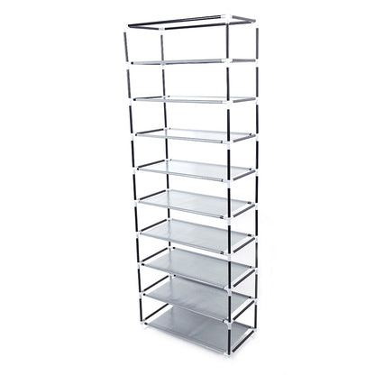 10 Layer 9 Grid Shoe Storage Closet