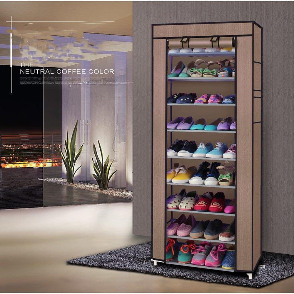 10 Layer 9 Grid Shoe Storage Closet