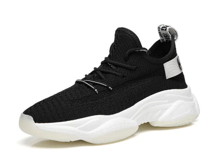 Summer Men's Breathable Flyknit Casual Sports Shoes
