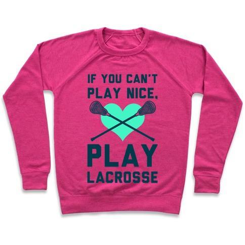 Nice Play Lacrosse Crewneck Sweatshirt