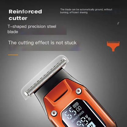 Kemei KM-658 LCD USB-Haarschneider für Friseure