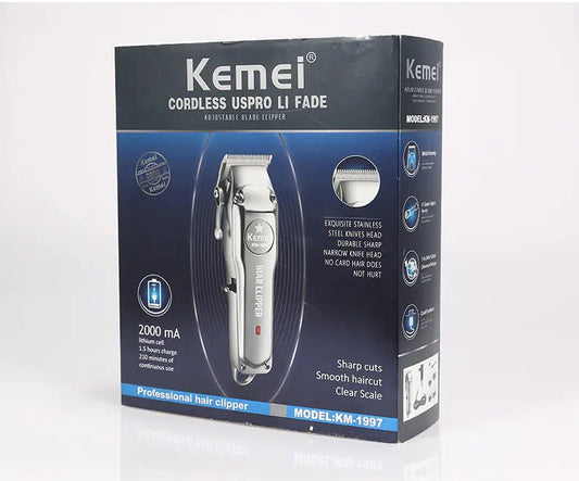 Kemei Rechargeable Electric Hair Clipper for Men - Walter - Mall