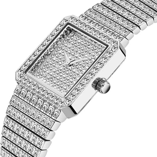 Ladies Gold Square Watch - Walter - Mall