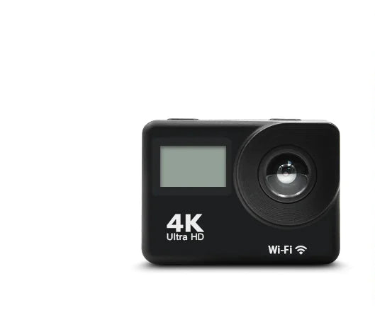 4K Dual-Screen Action Camera with WiFi Functionality