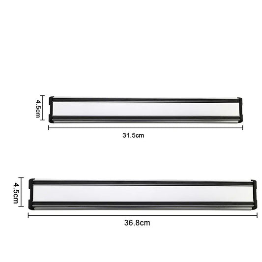Magnetic Stripe Wall - mounted Knife Holder in Aluminum - Walter - Mall