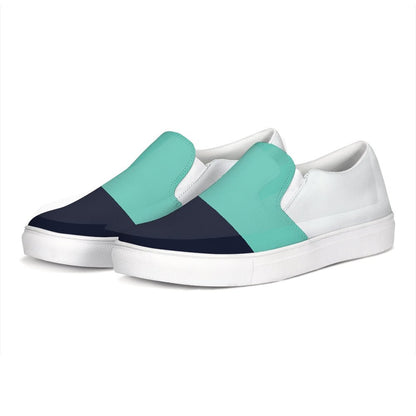 Men's Color Block Canvas Slip - On Casual Shoe - Walter - Mall