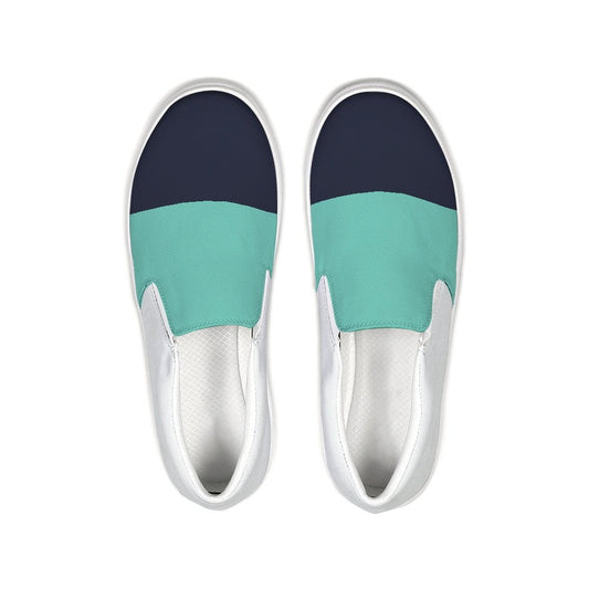 Men's Color Block Canvas Slip - On Casual Shoe - Walter - Mall