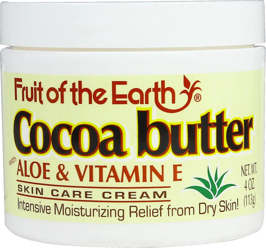 Fruit of the Earth Cocoa Butter Cream Jar 4 oz.