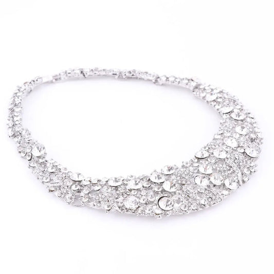 Nigerian African Beads Crystal Necklace Sets - Walter - Mall