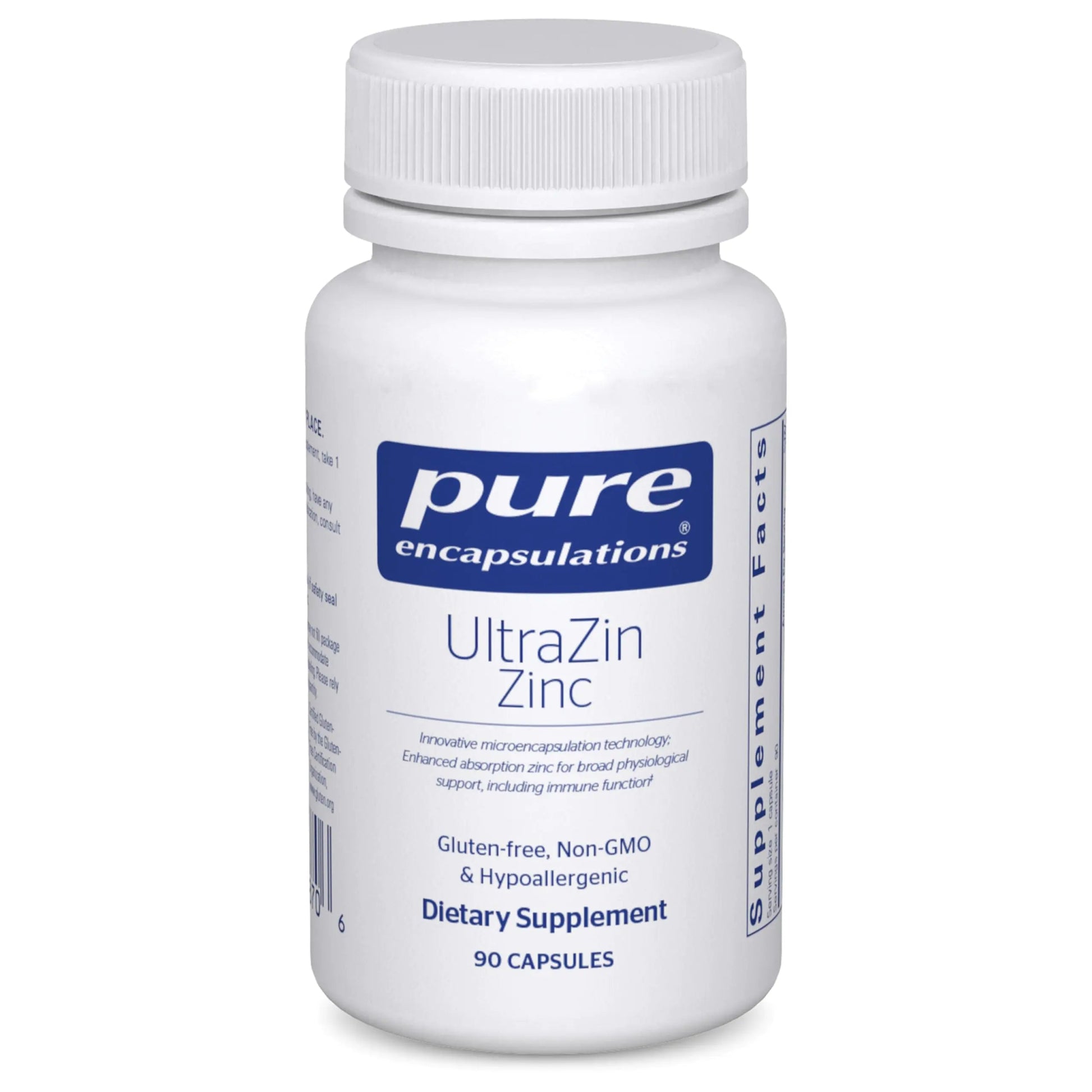 Pure Encapsulations UltraZin Zinc | Enhanced Absorption Mineral Support for Metabolism and Immune Health* | 90 Capsules - Walter - Mall