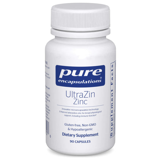 Pure Encapsulations UltraZin Zinc | Enhanced Absorption Mineral Support for Metabolism and Immune Health* | 90 Capsules - Walter - Mall