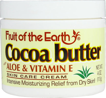 Fruit of the Earth Cocoa Butter Cream Jar 4 oz.