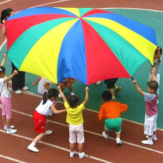 Rainbow Umbrella Parachute Toy, unisex - Walter - Mall