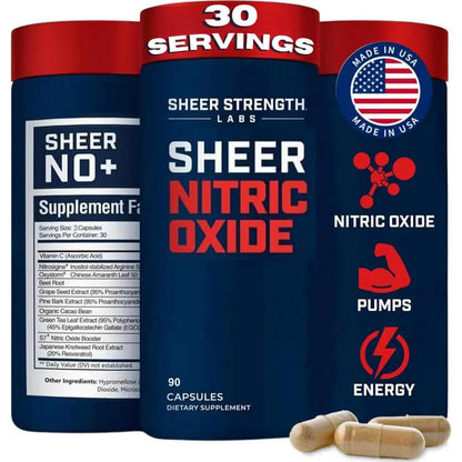 Nitric Oxide Supplements for Men Nitric Oxide Booster - Nitrosigine Supplement S7 & Beetroot - Nitric Oxide Blood Flow Pressure - Nitric Oxide Flow Pump Supplement Nitrous Oxide Nitric Boost 30SV
