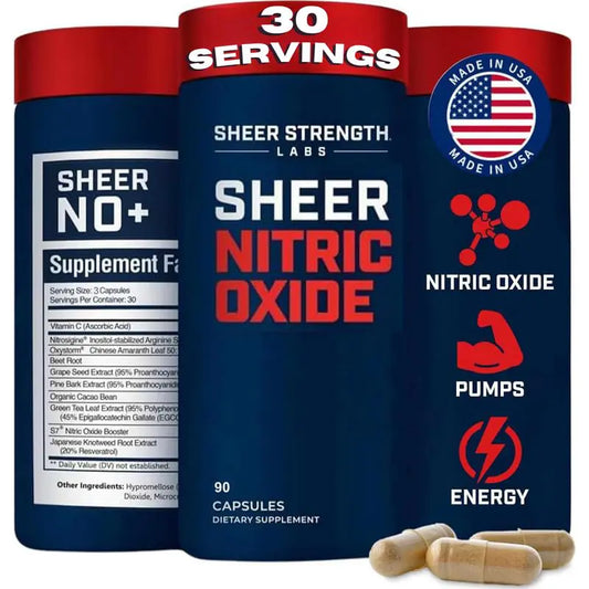 Nitric Oxide Supplements for Men Nitric Oxide Booster - Nitrosigine Supplement S7 & Beetroot - Nitric Oxide Blood Flow Pressure - Nitric Oxide Flow Pump Supplement Nitrous Oxide Nitric Boost 30SV