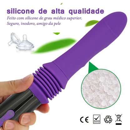 Automatic Suction Plug Remote Control Vibrator Device