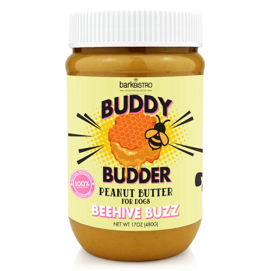 Bark Bistro Beehive Buzz Natural Dog Peanut Butter