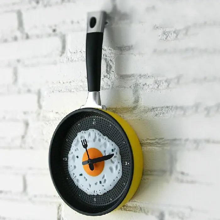 Frying Pan Wall Clock