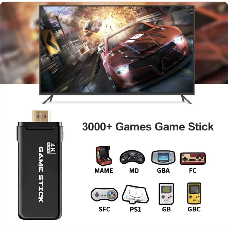 Wireless HDMI TV Stick with Controller