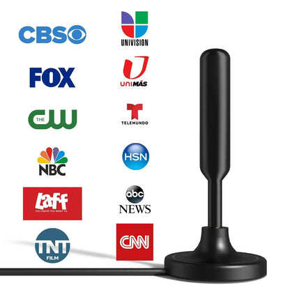 300 Mile Enhanced HD Indoor TV Antenna